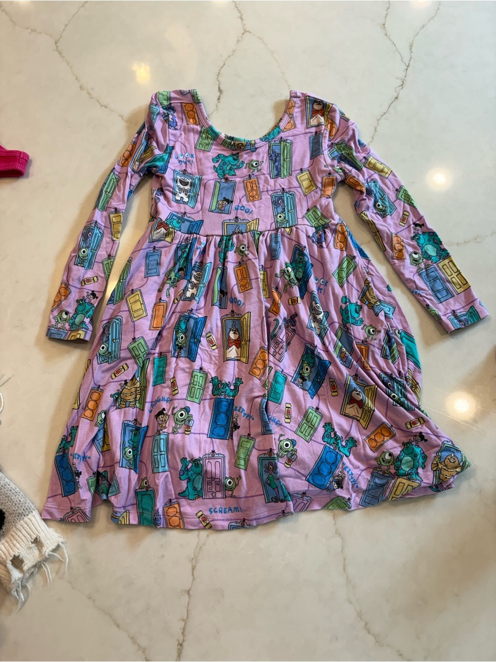 Little Sleepies x Monsters Inc Dress // 4T